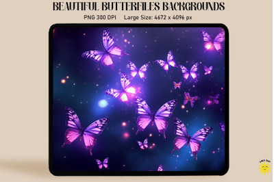 Pretty Butterflies Backgrounds