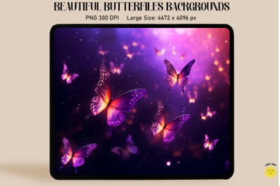 Pretty Butterflies Backgrounds