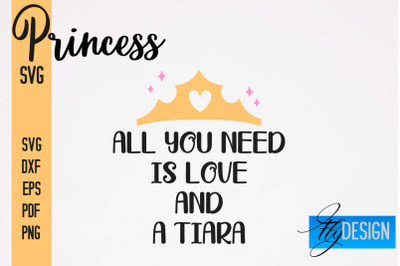 Princess SVG Bundle | Funny Girl Quotes SVG