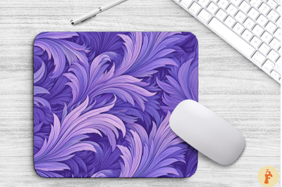 Purple Calming Pattern Mouse Pad Design