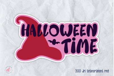 Halloween Sticker PNG - Halloween Time