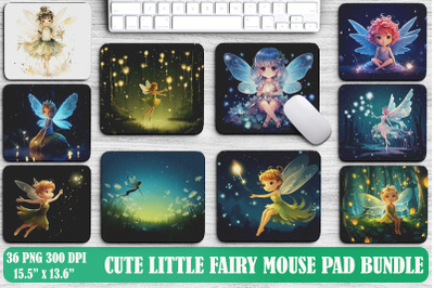Cute Little Fairy Mouse Pad Design
