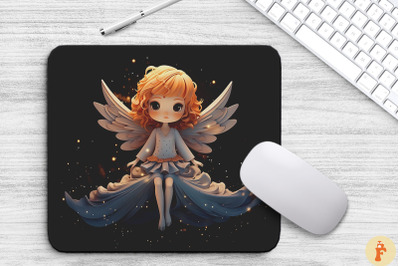 Cute Little Fairy Mouse Pad Design