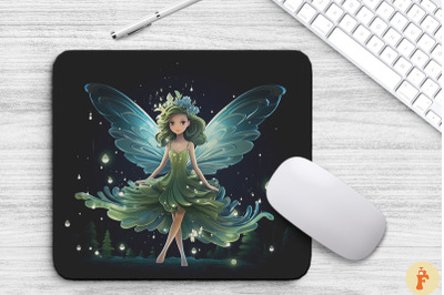 Cute Little Fairy Mouse Pad Design