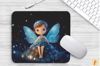 Cute Little Fairy Mouse Pad Design