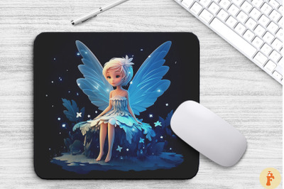 Cute Little Fairy Mouse Pad Design