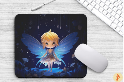 Cute Little Fairy Mouse Pad Design