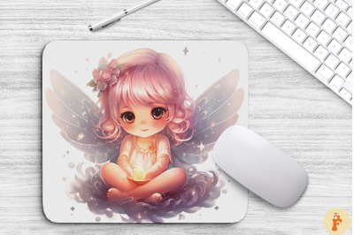 Kawaii Luminescence Fairy Mouse Pad