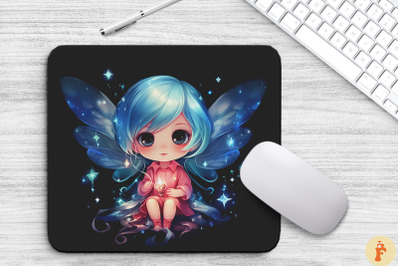 Kawaii Luminescence Fairy Mouse Pad