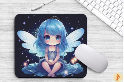 Kawaii Luminescence Fairy Mouse Pad