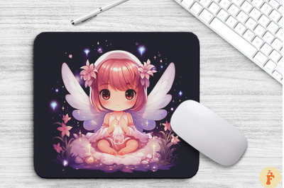 Kawaii Luminescence Fairy Mouse Pad