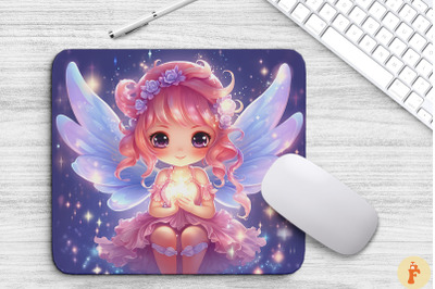 Kawaii Luminescence Fairy Mouse Pad