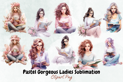 Pastel Gorgeous Ladies Sublimation