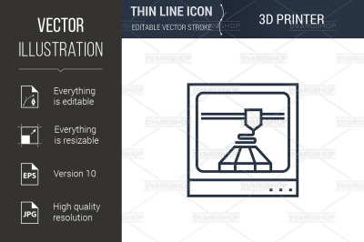 3d Printer Icon