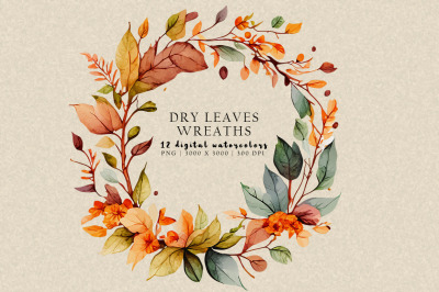 Dry Leaves Wreaths