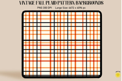 Autumn Simple Plaid Pattern Backgrounds