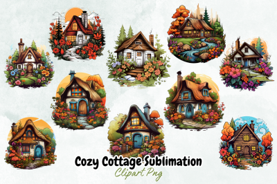 Cozy Cottage Sublimation Bundle