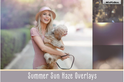 Summer Sun Haze Photo Overlays