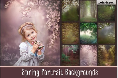 Spring Portrait Backgrounds