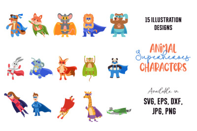 Animal Superhero Characters