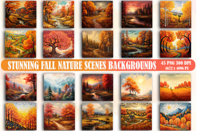 Stunning Fall Nature Scenes Backgrounds