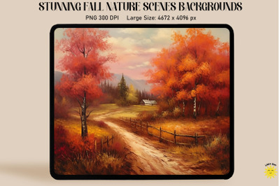 Oil Painting Autumn Landscape