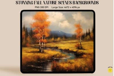 Oil Painting Autumn Landscape