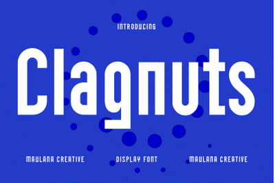 Clagnuts Sans Display Font