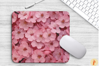 Beautiful Cherry Blossom Mouse Pad