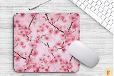 Beautiful Cherry Blossom Mouse Pad