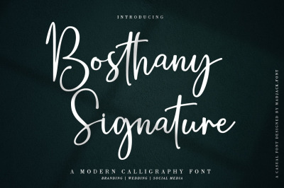 Bosthany Signature