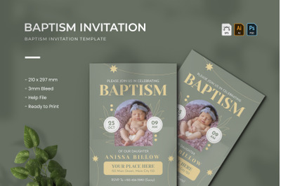 Baptism - Invitation