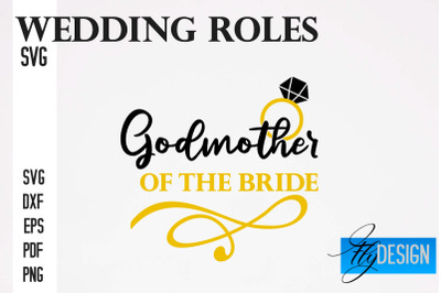 Wedding Roles SVG | Wedding Roles SVG Design | Funny Design SVG