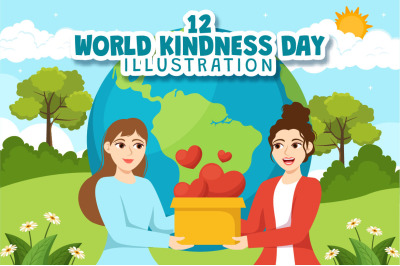 12 World Kindness Day Illustration