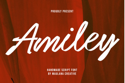 Amiley Handmade Script Font