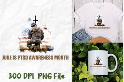 June Is PTSD Awareness Month Veteran