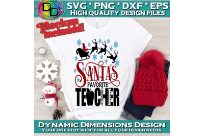 Santas Favorite, Merry Christmas SVG PNG,Christmas Season, Holiday, Re