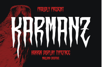 Karmanz Display Typeface