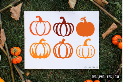 Pumpkin SVG Cut Files | Pumpkin Cutting files | Halloween SVG