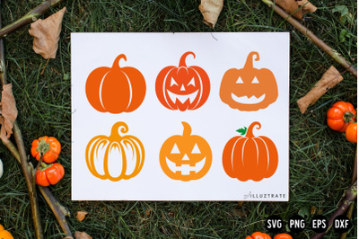 Pumpkin SVG Cut Files | Pumpkin Cutting files | Halloween SVG