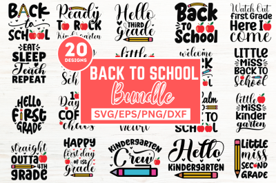 Back To School Svg Bundle