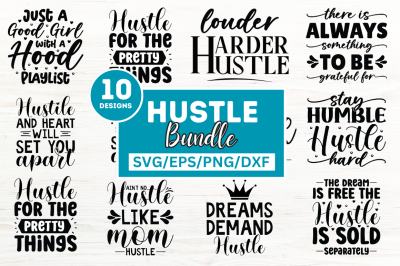 Hustle SVG bundle