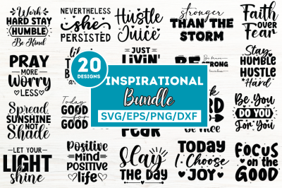 Inspirational SVG Bundle