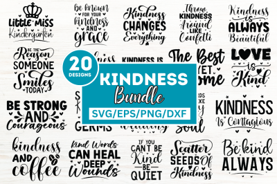 Kindness SVG bundle