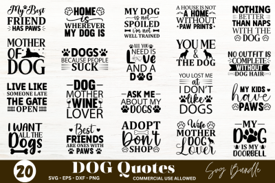 Dog SVG Bundle