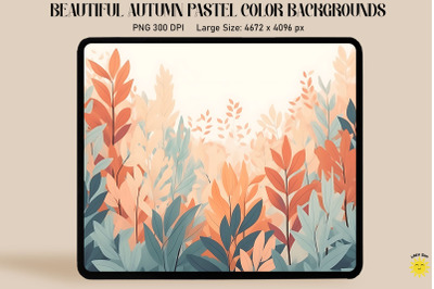 Early Autumn Pastel Colors Backgrounds