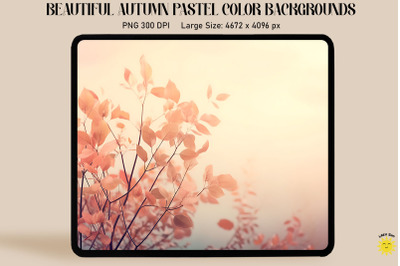 Early Autumn Pastel Colors Backgrounds