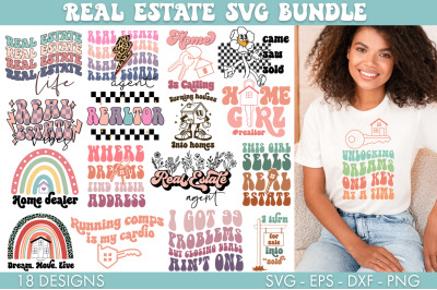 Real Estate SVG Bundle PNG Sublimation
