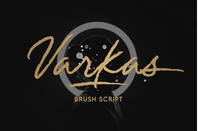 Varkas - Brush Script