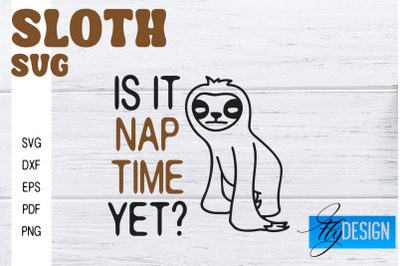 Sloth SVG | Funny Quotes SVG